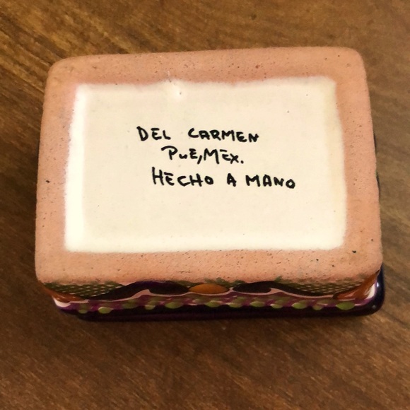 Ceramic Talavera Box - Picture 4 of 6